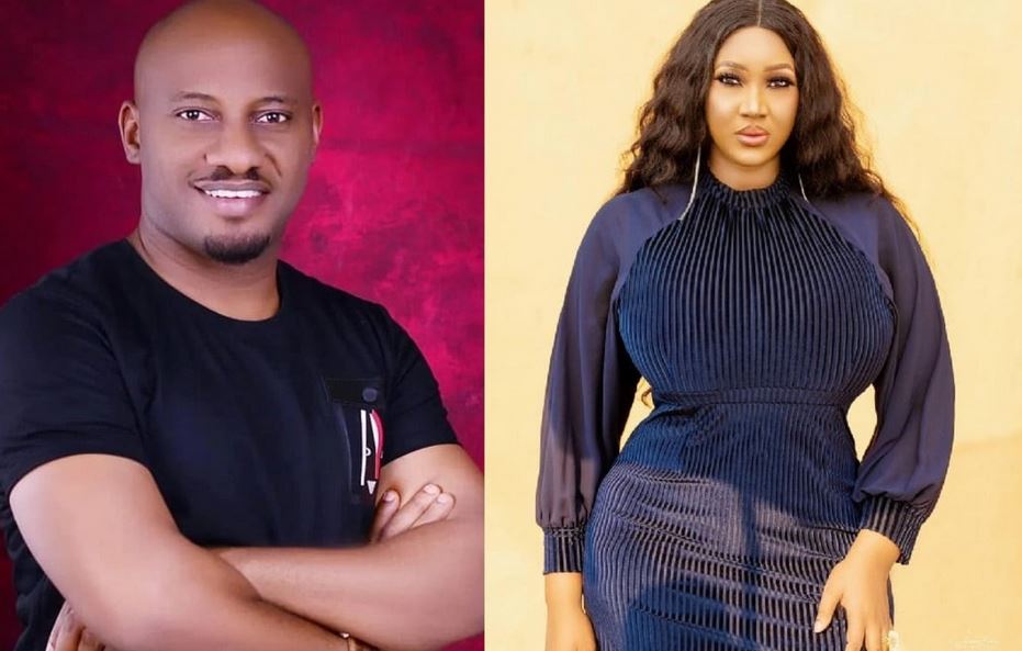 Yul edochie and hin second wife, Judy don engage in a one heated argument: