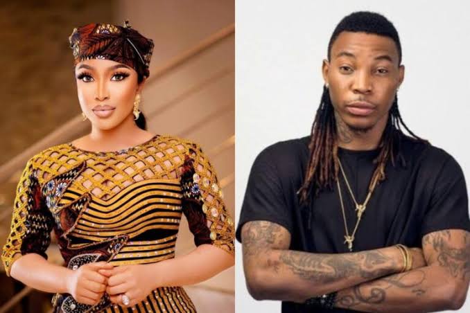 Tonto Dikeh Comes to Solidstar's Rescue, Offers Financial Support:
