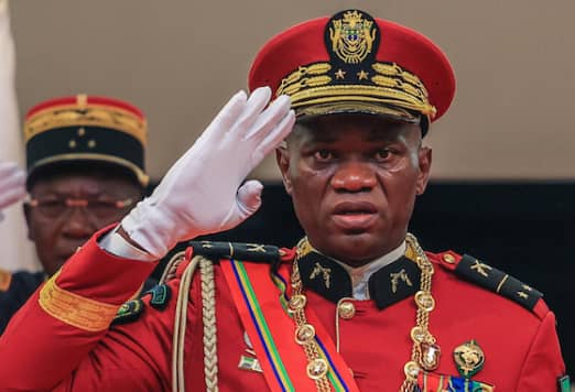 General Brice Nguema becomes the interim president of Gabon: