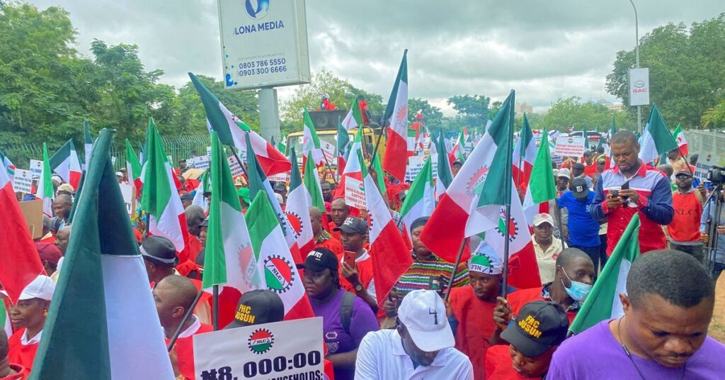 Nigeria's Labour Unions Calls for Indefinite Strike Over Cost of Living: