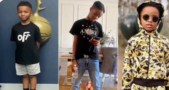 Boluwatife Balogun, Wizkid's first son talking about his brothers has taken social media by storm