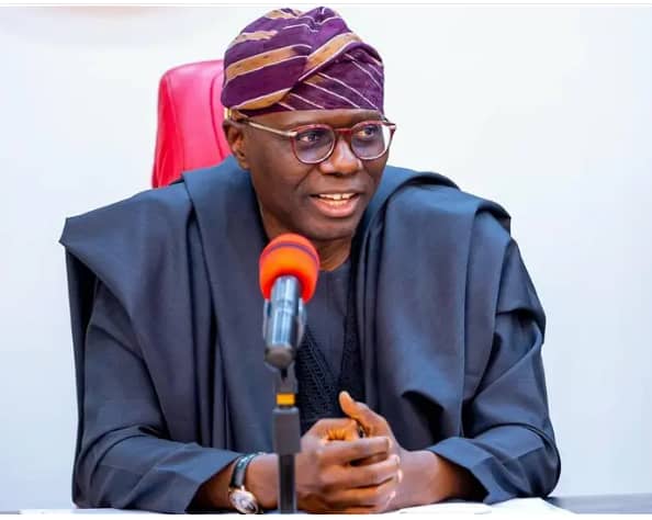 Governor of Lagos State, Babajide Sanwo-Olu, and his deputy, Dr. Obafemi Hamzat, officially opens the Yaba Overpass Bridge