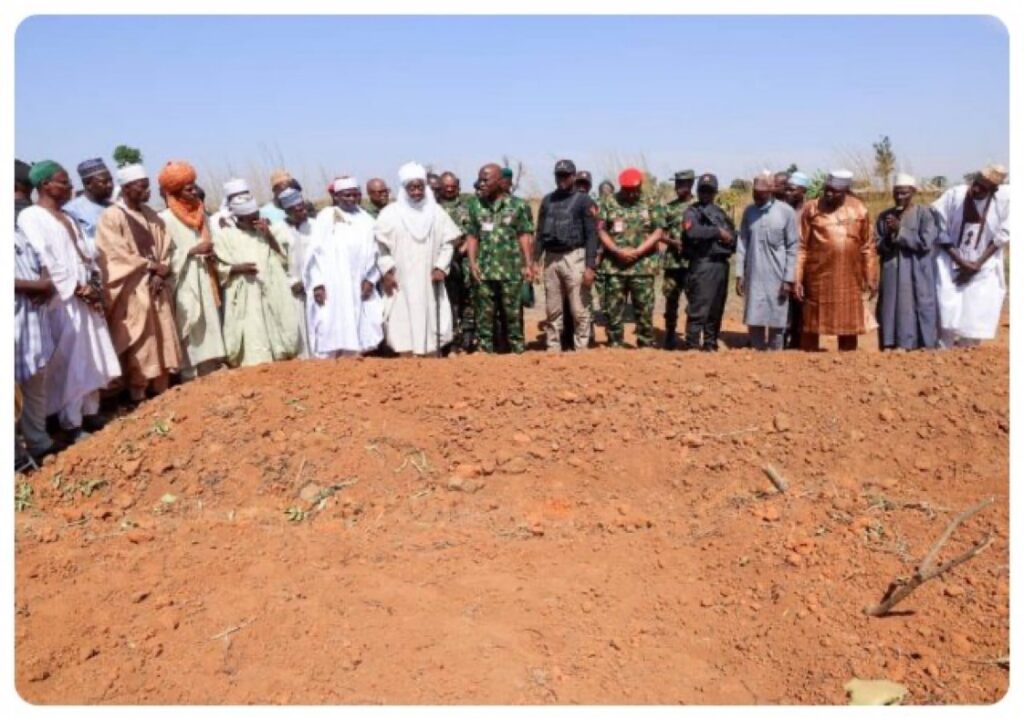Nigerian Army Holds Mass Burial For Victims of Kaduna Village Accidental Bombing