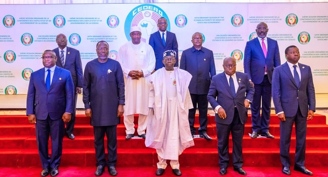 President Tinubu Fears Military Hijacking Of Power Plead To Other West African Leaders To Embrace Good Governance