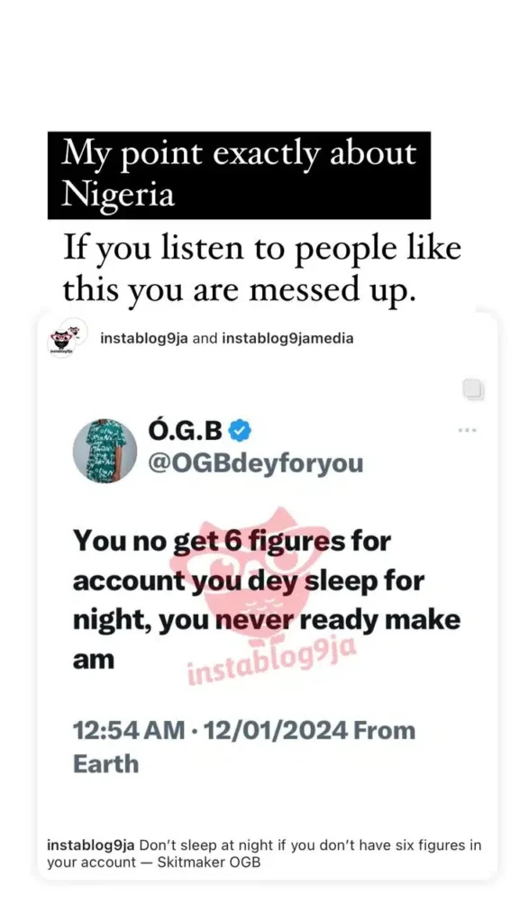 “I give glory to God that I’m not fully from Nigeria” – Uriel Oputa says as she reacts to OGB Recent’s advice to upcoming millionaires