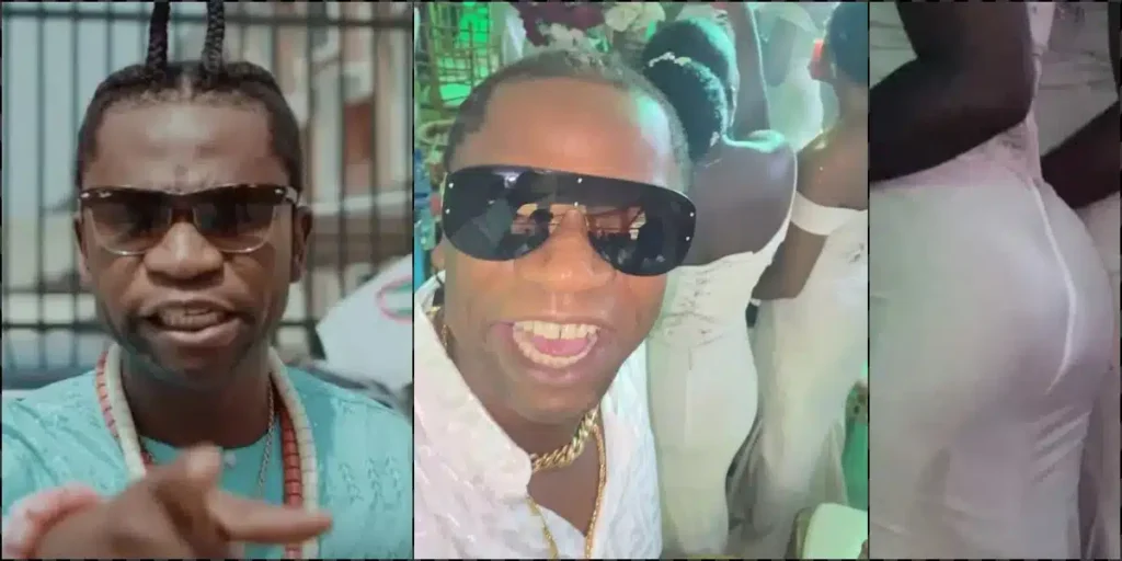 “You’re embarrassing her” – Netizens Attacks Speed Darlington Over Recording a Lady With Big Aš$ (Yansh)