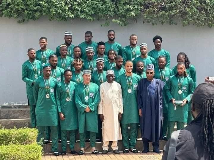 AFCON 2024: President Bola Tinubu rewards Super Eagles with national award, plots of land, flats in FCT