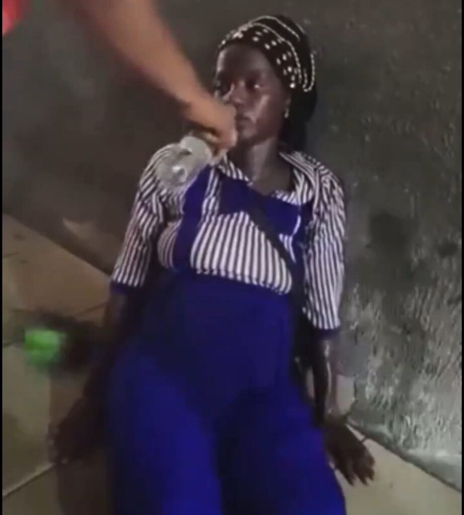 Pregnant woman fainted due to hunger at Trade Fair Complex in Lagos 