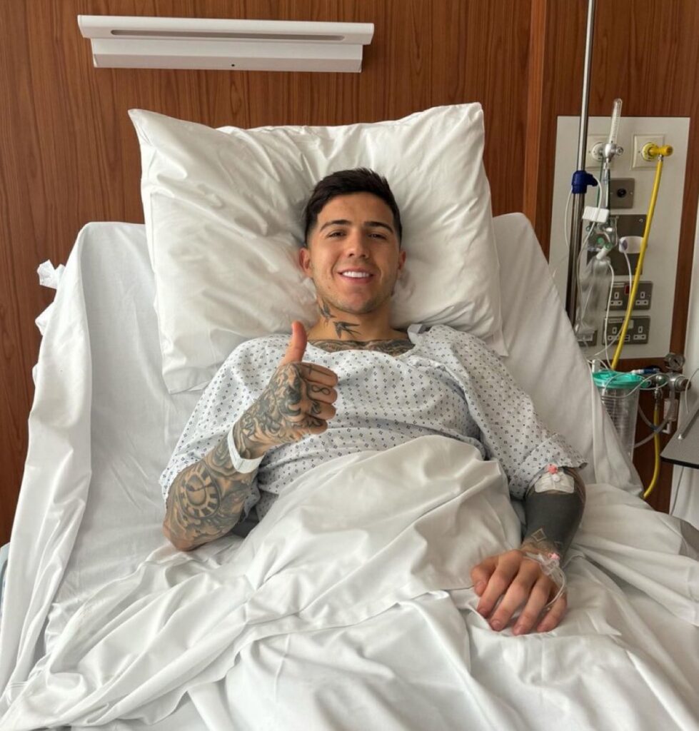 
“I needed to get this surgery since l been dragging the pain for about six months” Chelsea’s Midfielder Enzo Fernandez reveals after a successful surgery 