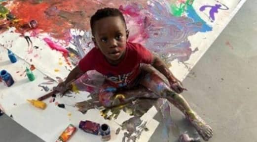 1-Year-Old Ghanaian Boy, Ace Liam, Sets Guinness World Record as Youngest Male Artist