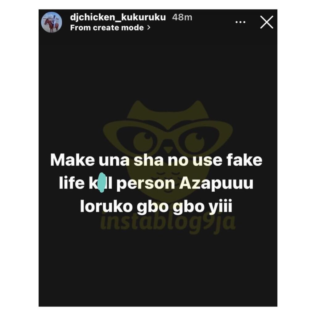 DJ Chicken's Controversial Remarks Following Salo's New Home Purchase in Lekki