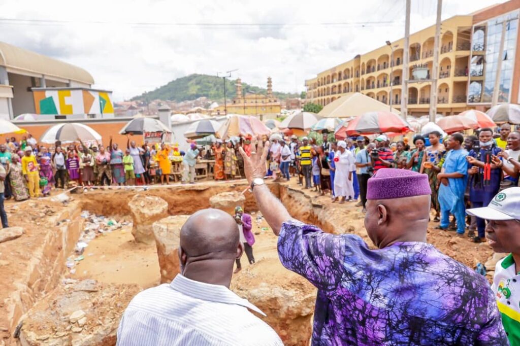 Governor Biodun Oyebanji Inspects the Okeyinmi Flyover Project