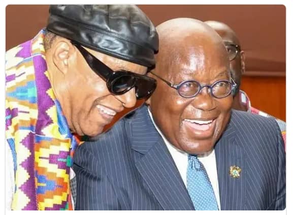 Ghana President Grants citizenship to Stevie Wonder in Recognition of Pan-Africanism and Cultural Contributions