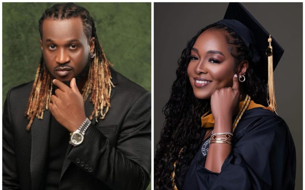 Paul Okoye Celebrates Ex-Wife Anita's Graduation from US College