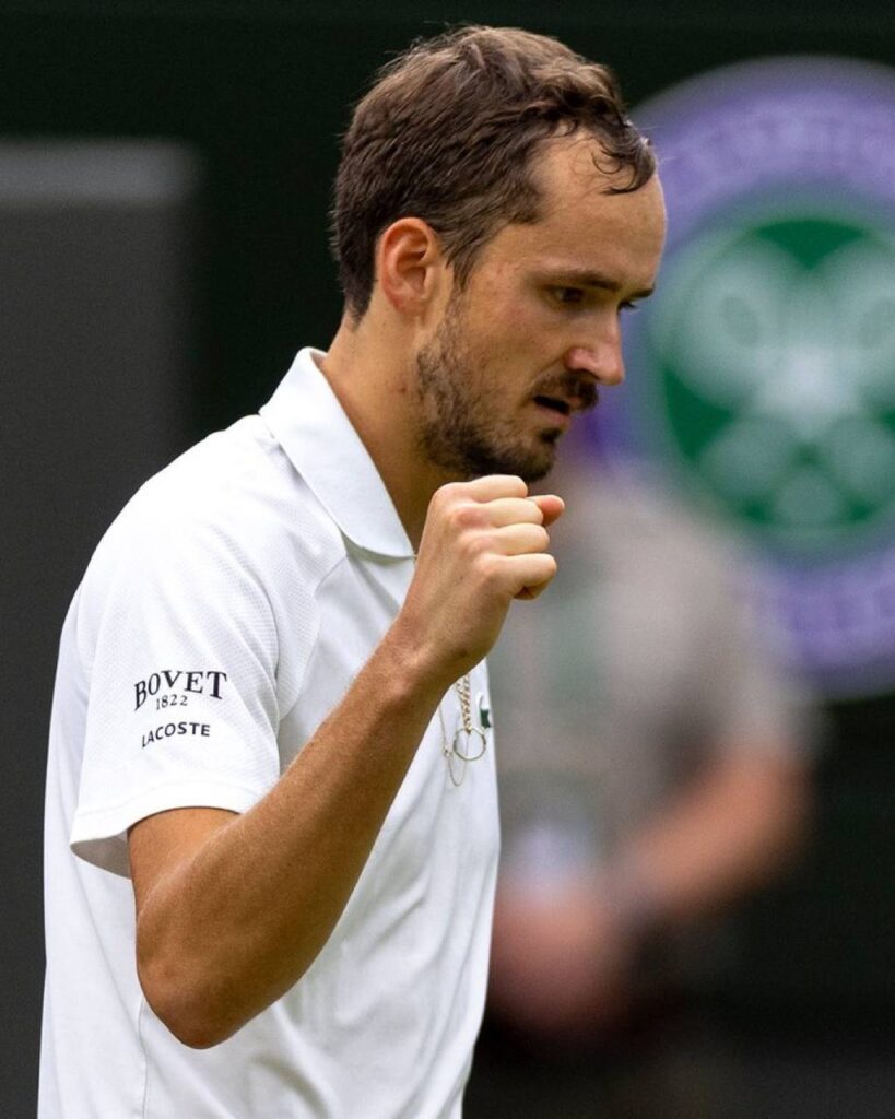 Medvedev Magic: Russian Sensation Stuns World Number One at Wimbledon, Ends Winless Streak in Thrilling Quarterfinal Upset