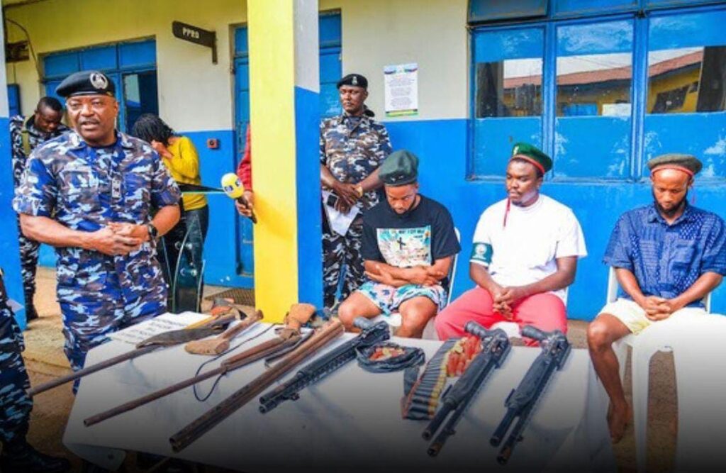 Police Arrest Three Suspected Cultists with Deadly Weapon in Edo State 