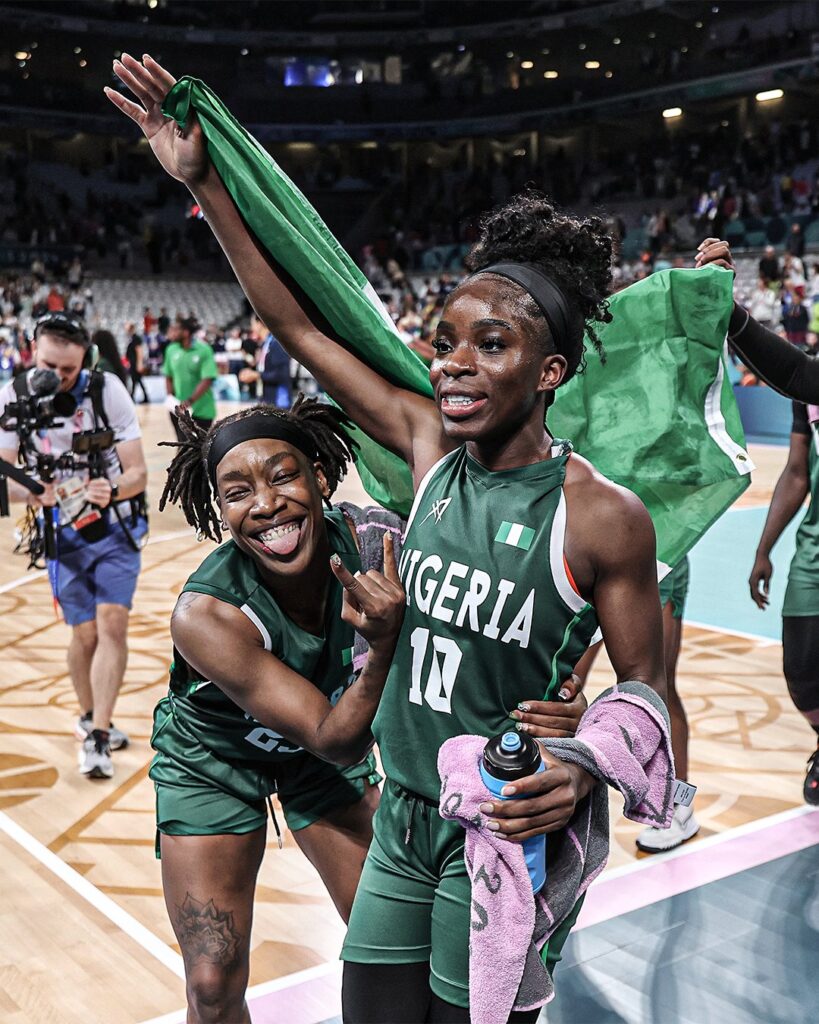 Historic Victory for Nigeria's Female Basketball Team: DTigress Stun Canada to Reach Olympics Quarterfinals