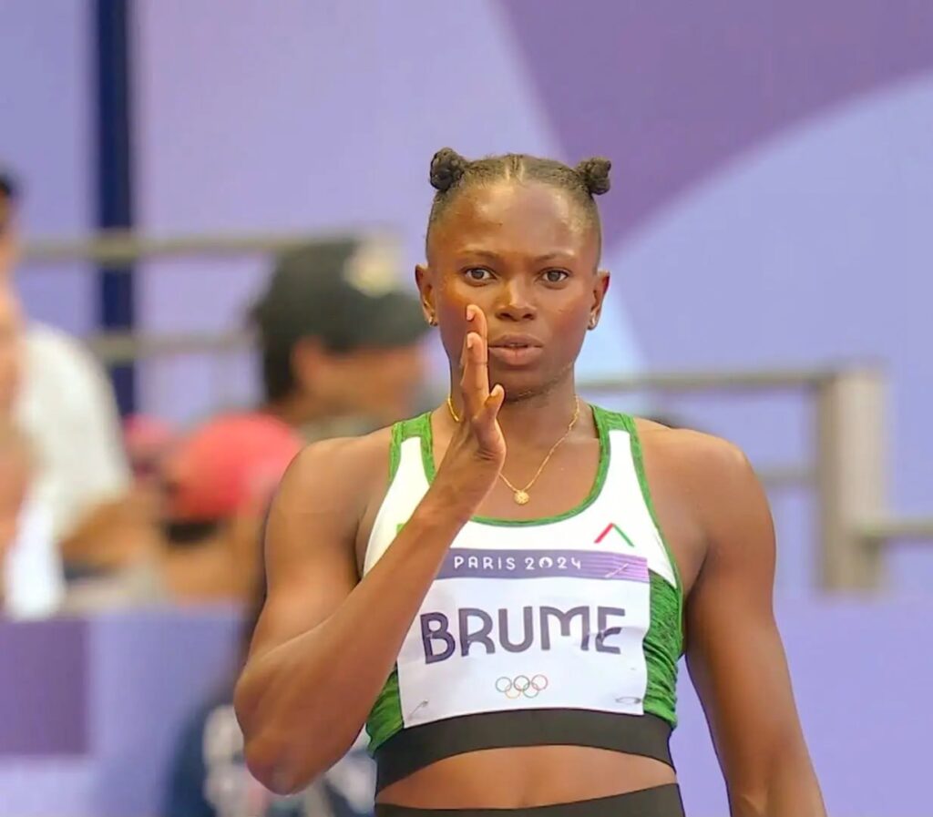 Disappointment in Paris: Ese Brume Falls Short of Medal in Women's Long Jump