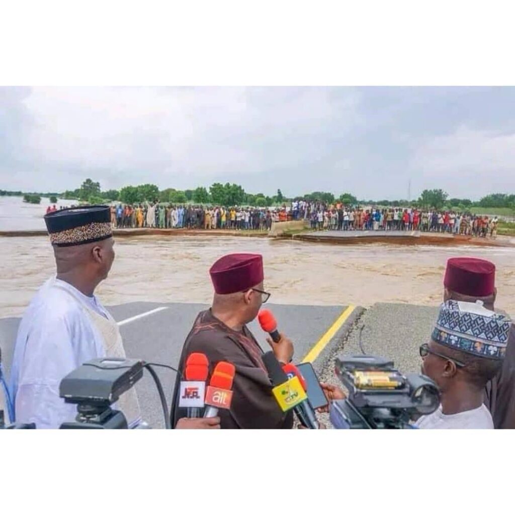 Bauchi Governor Bala Mohammed Seeks Federal Intervention as Flood Washes Away Kano-Maiduguri Expressway