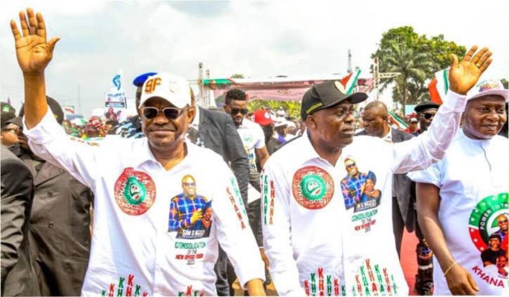 PDP's Controversial Move: Wike's Rise to Power Amidst Suspension of Dino Melaye Sparks Outrage