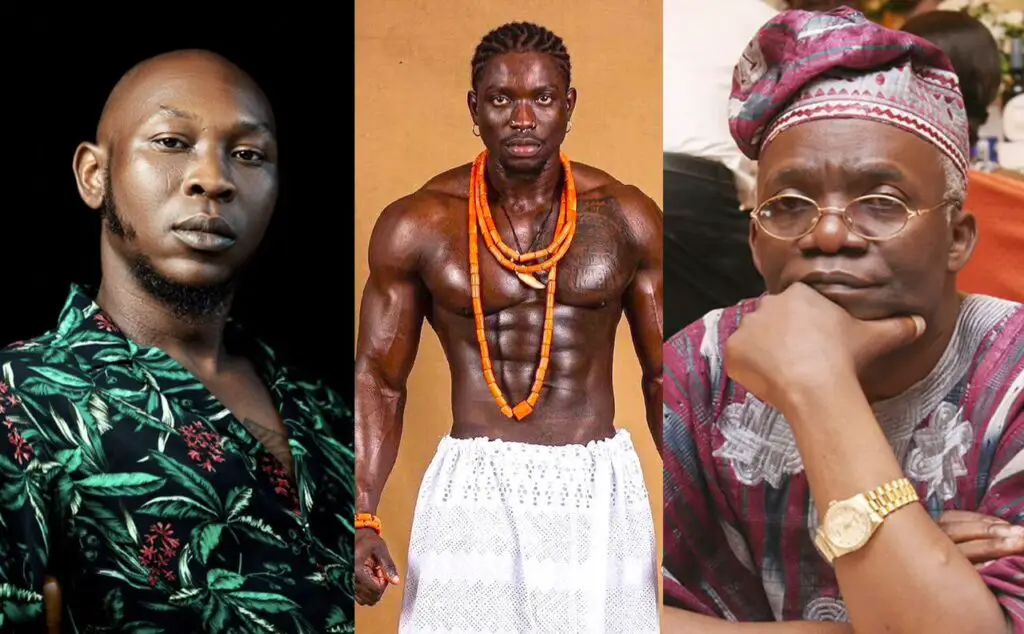 "VDM only told me about the whole Bobrisky issue with mouth, I didn't listen to the audio" - Seun Kuti apologizes to Femi Falana